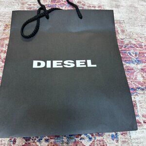 Diesel Black Empty Shopping/ Tote Bag In Great Shape!